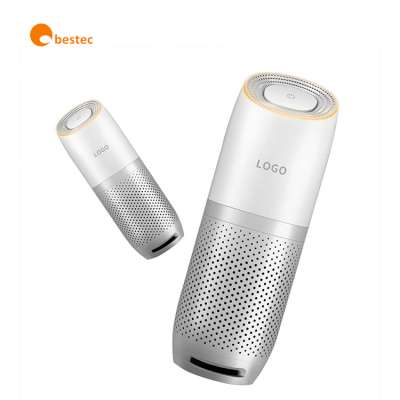 Factory Portable Mini Remove Smoke Car Air Purifier Stroller Car Air Filter Cleaner Auto Charger Air Purifier