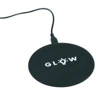 Innovative Products 2020 QI Fast Aircharge Pad With LED Light Logo Mobile Phone Wireless Charger